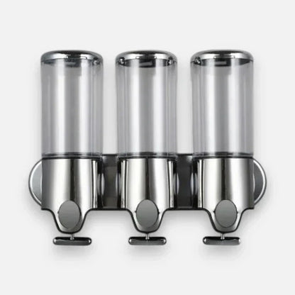 EasyDispense wandzeepdispenser met 3 compartimenten