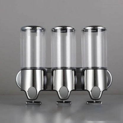 EasyDispense wandzeepdispenser met 3 compartimenten