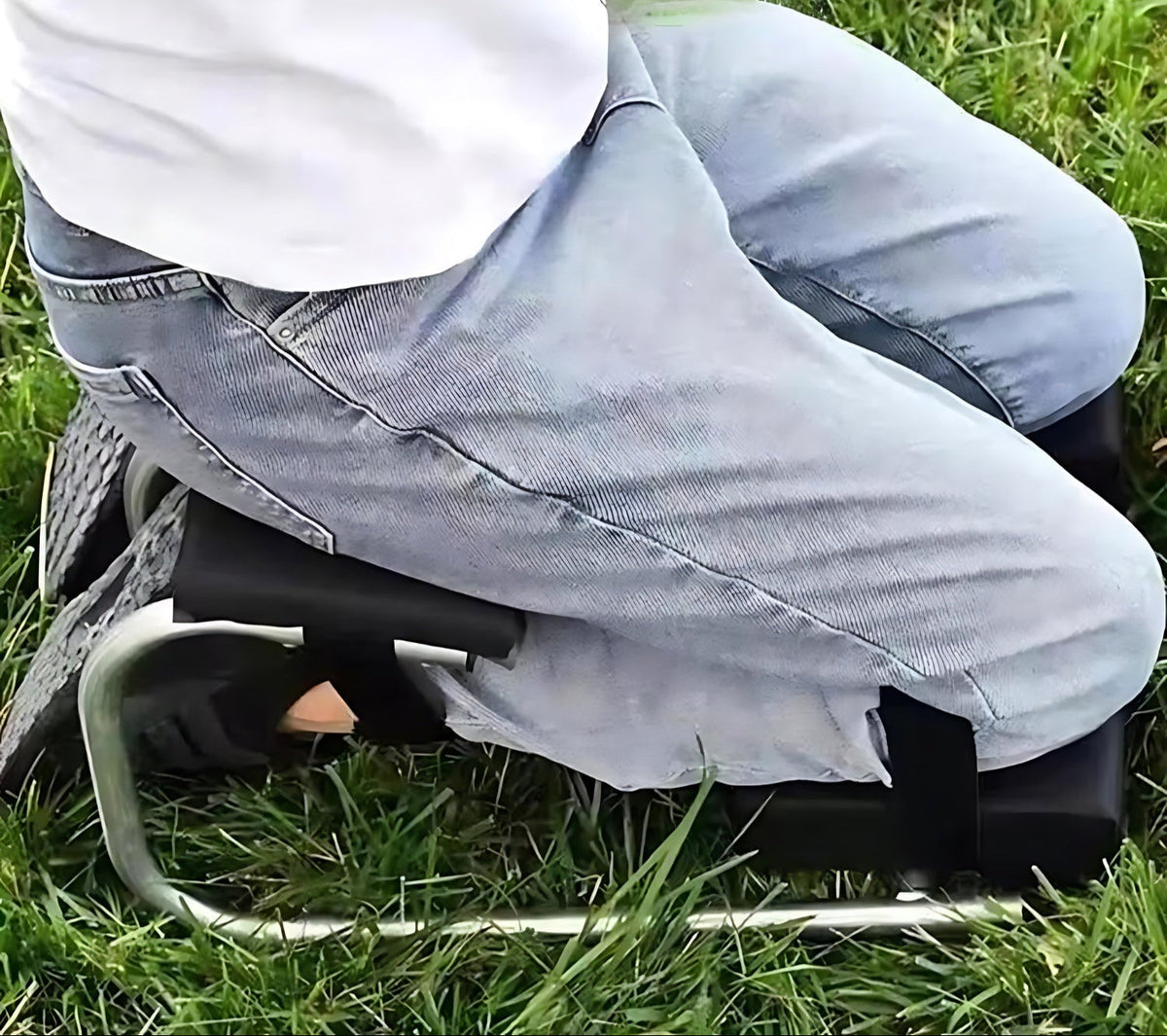 GardenEase Duo opvouwbare tuinknieler en kruk