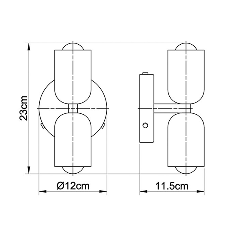 Lumio Döle moderne wandlamp