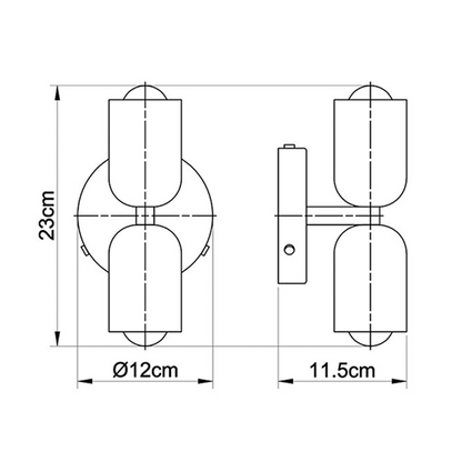 Lumio Döle moderne wandlamp