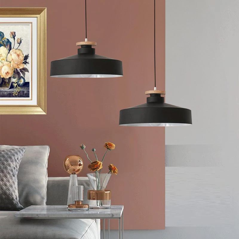 Lumio Scandinavische houten hanglamp