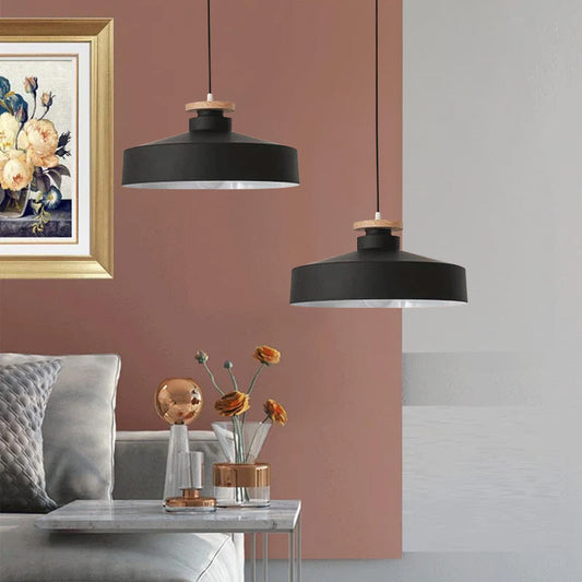Lumio Scandinavische houten hanglamp