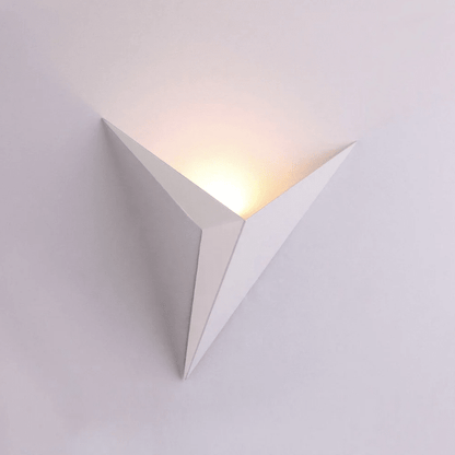 TRIGLOW moderne driehoekige LED-wandlamp
