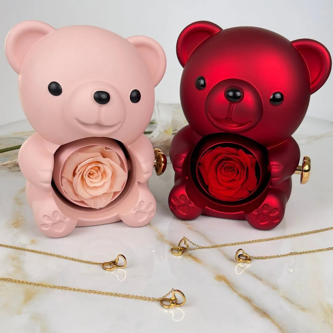 HeartVault Eeuwige Roos Ketting Geschenkkist