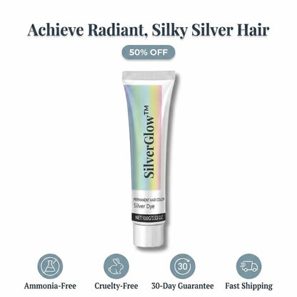 SilverGlow ammoniakvrije zilveren haarverf