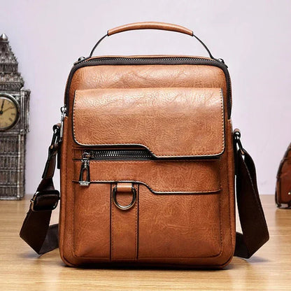 EleganceLuxe leren schoudertas