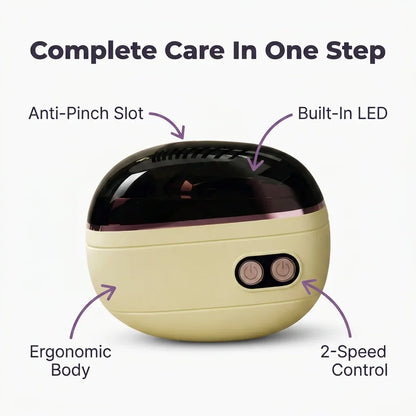 SmartTrim 2-in-1 elektrische nagelknipper en polijster