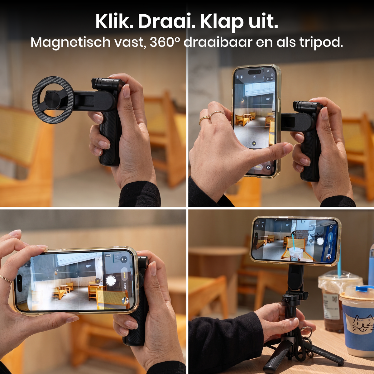 MagStick Pro 4-in-1 MagSafe-selfiestick