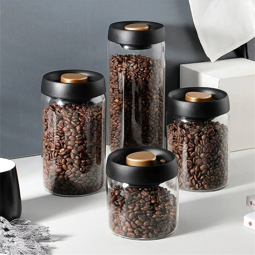 AirVault vacuüm koffieboon opbergpot