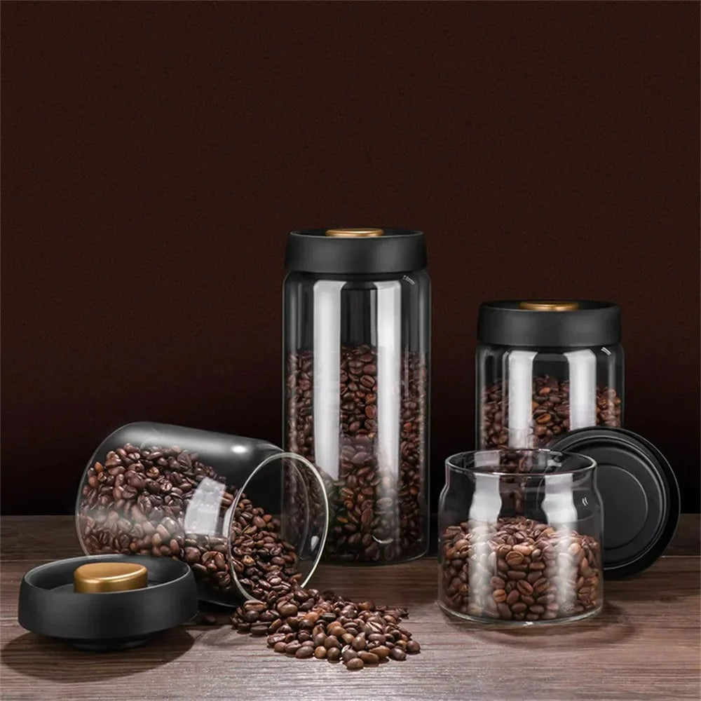 AirVault vacuüm koffieboon opbergpot