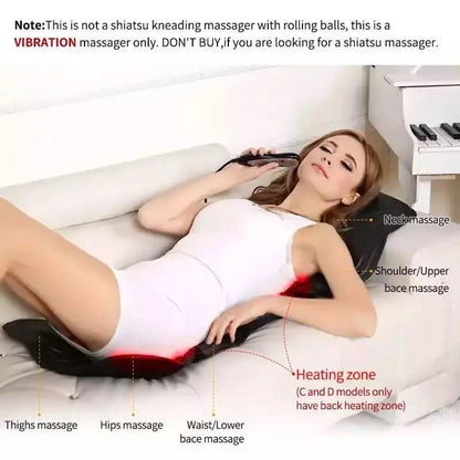 RelaxCushion elektrisch rugmassagekussen