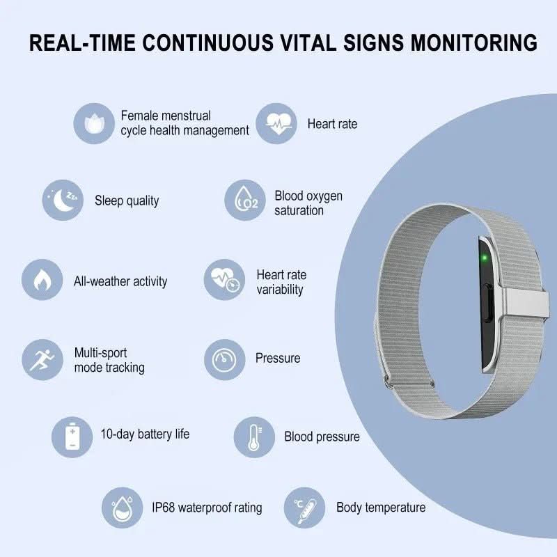 HealthTrack waterdichte fitnesstracker