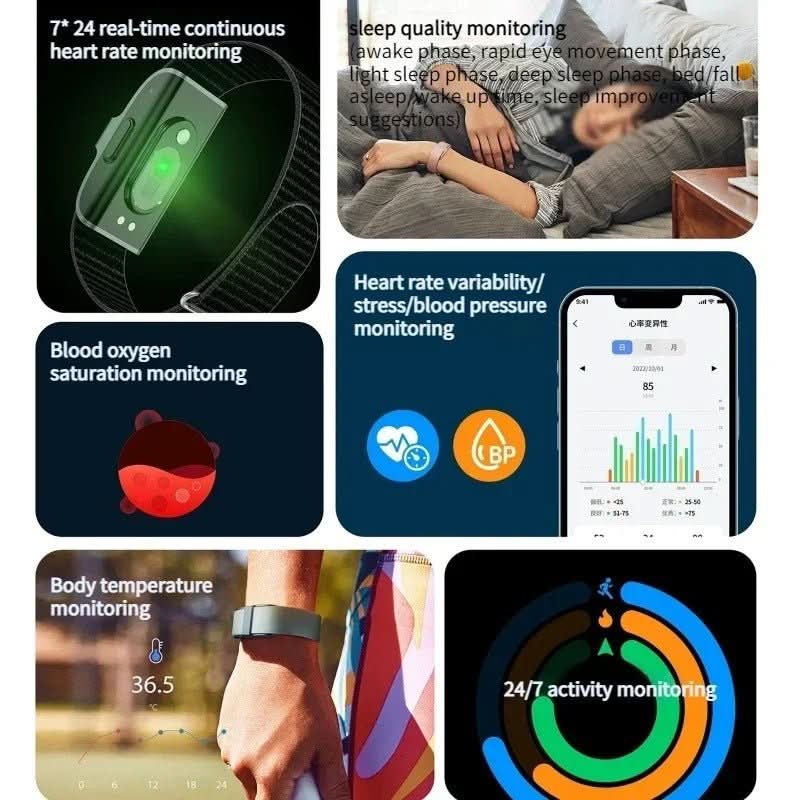 HealthTrack waterdichte fitnesstracker
