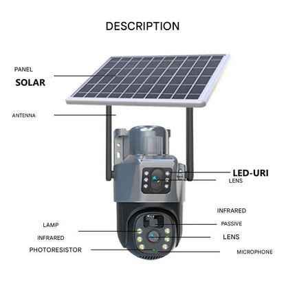 SolarCam Pro draadloze beveiligingscamera