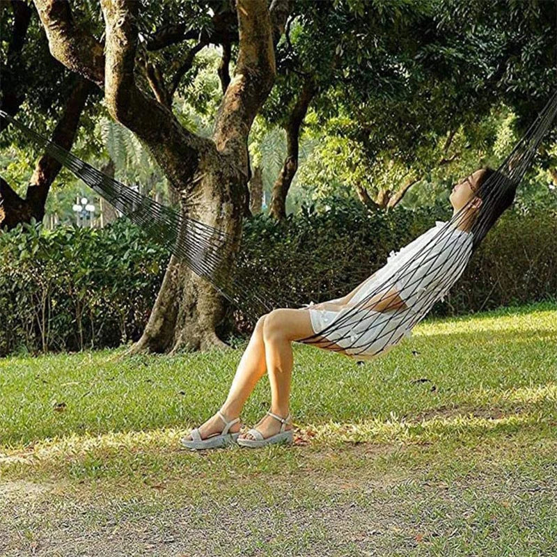 Mark nylon nethangmat voor buiten