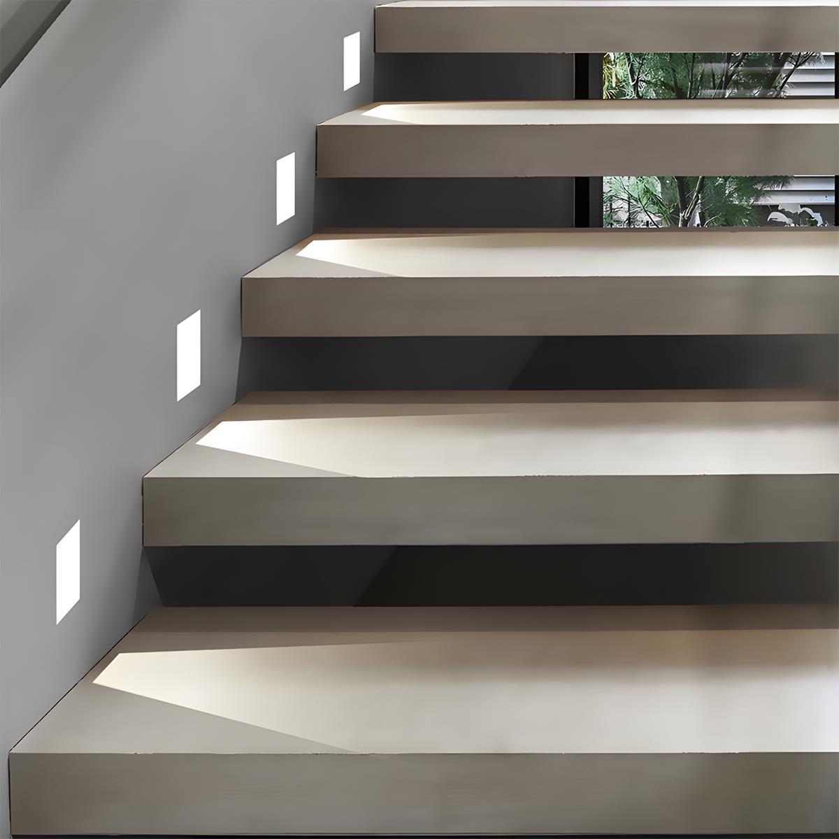 Odior inbouw wandlamp voor trap en gang