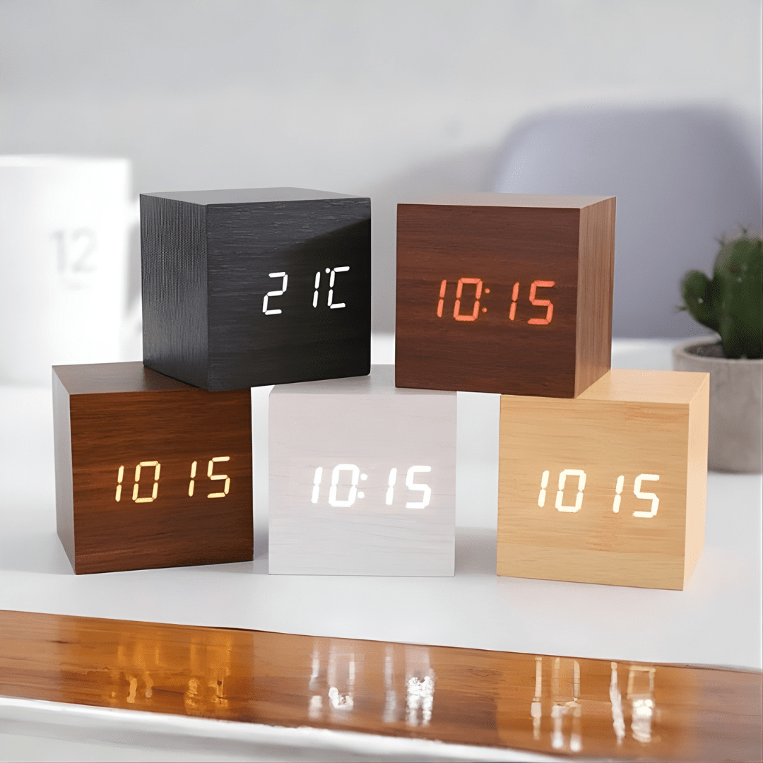 CubeClock LED digitale wekker