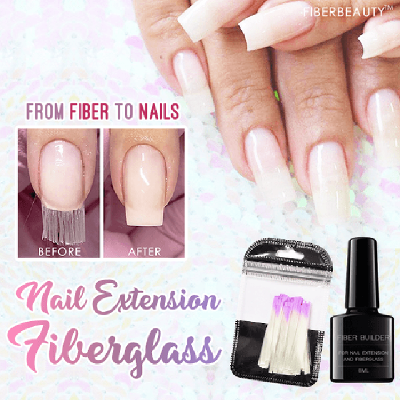 FiberBeauty nagel fiberglass extension kit