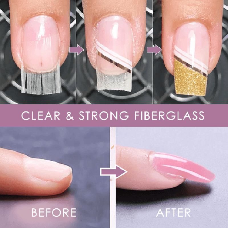 FiberBeauty nagel fiberglass extension kit