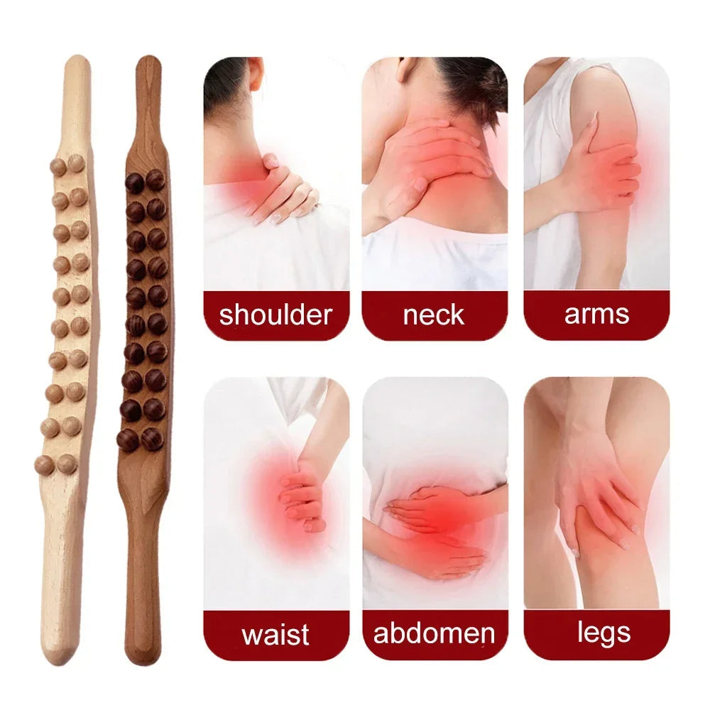 TheraWood Gua Sha therapie stok