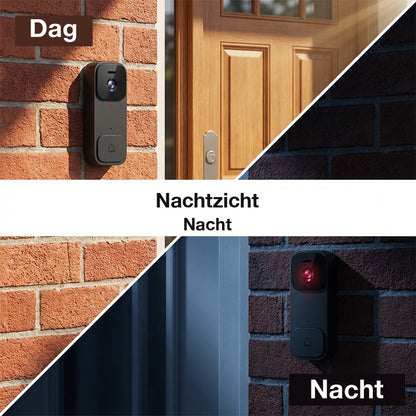 VisiDoor draadloze videodeurbel