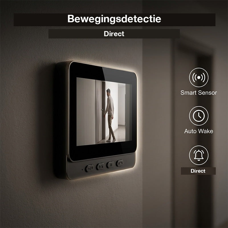 VisiDoor draadloze videodeurbel