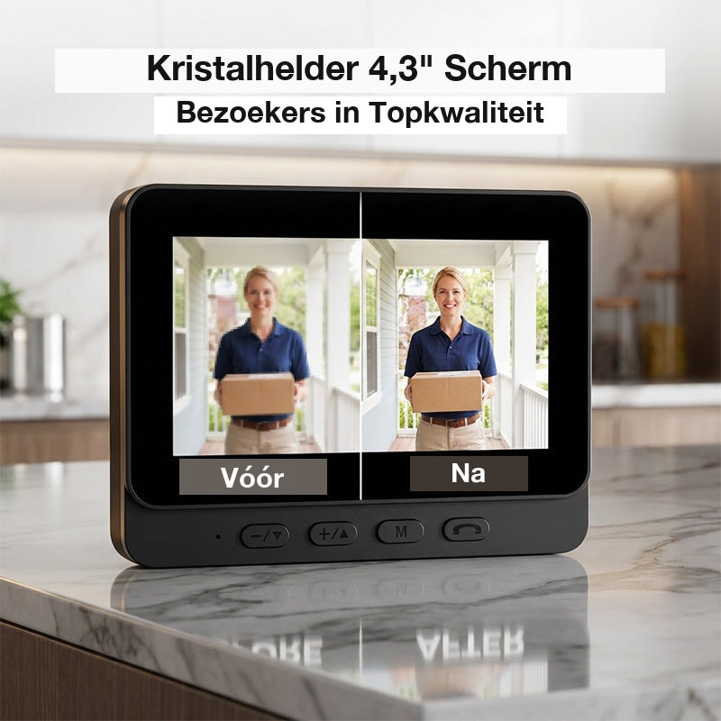 VisiDoor draadloze videodeurbel