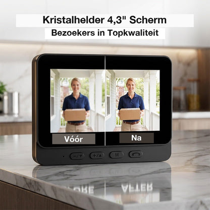 VisiDoor draadloze videodeurbel