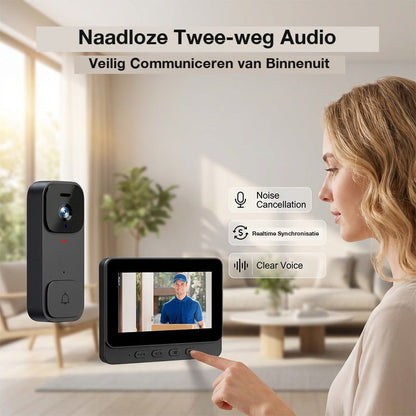 VisiDoor draadloze videodeurbel
