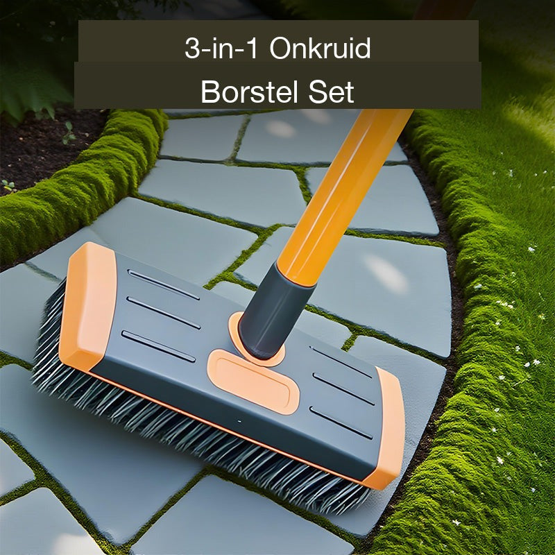HyperLink 3-in-1 voegenborstel set