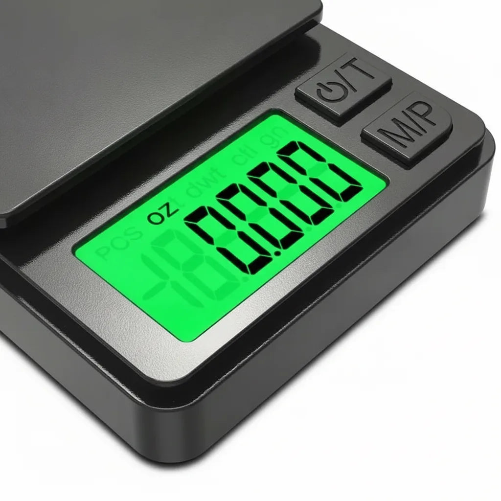 Digitale precisieweegschaal compact