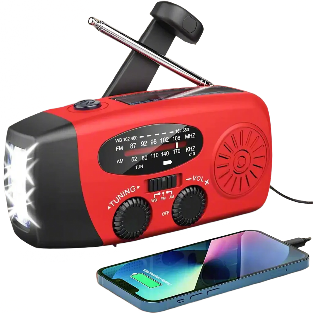 RescueReady multifunctionele noodradio