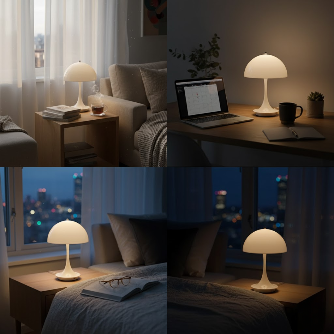 Draadloze LED-tafellamp