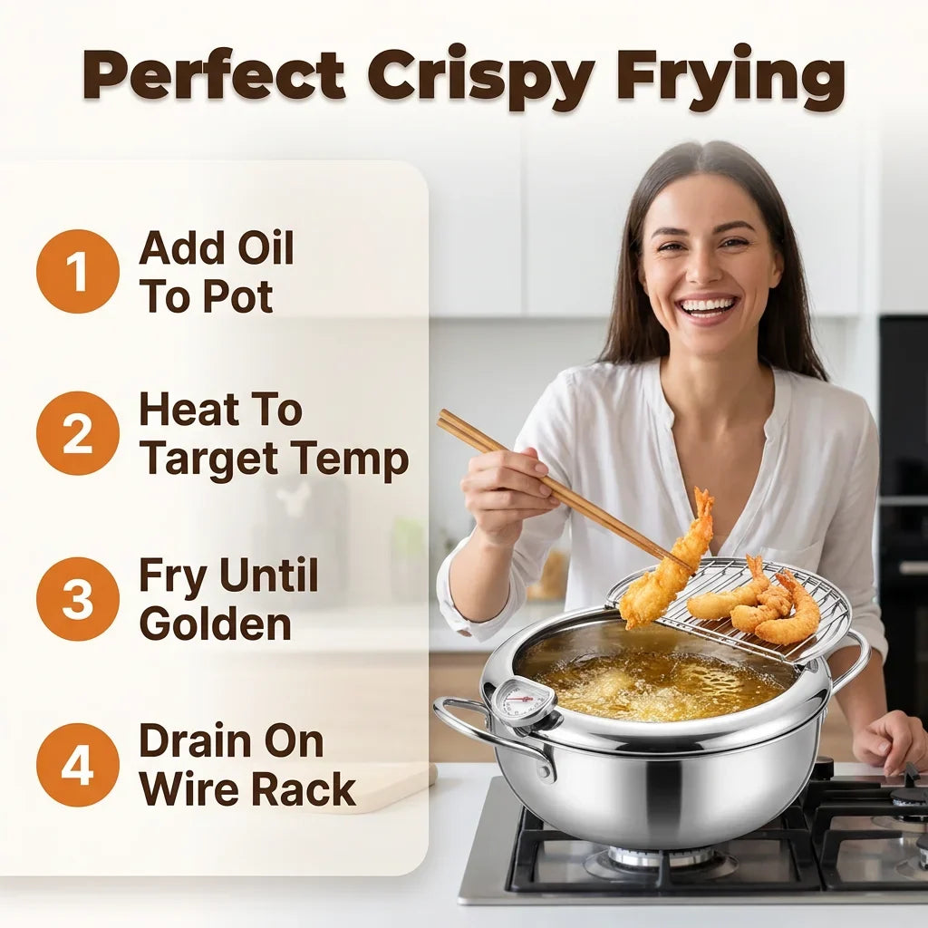 Castivaro SmartFry precisie airfryer