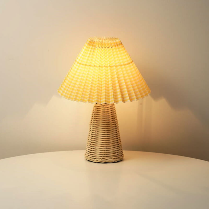 Lumio rattan tafellamp