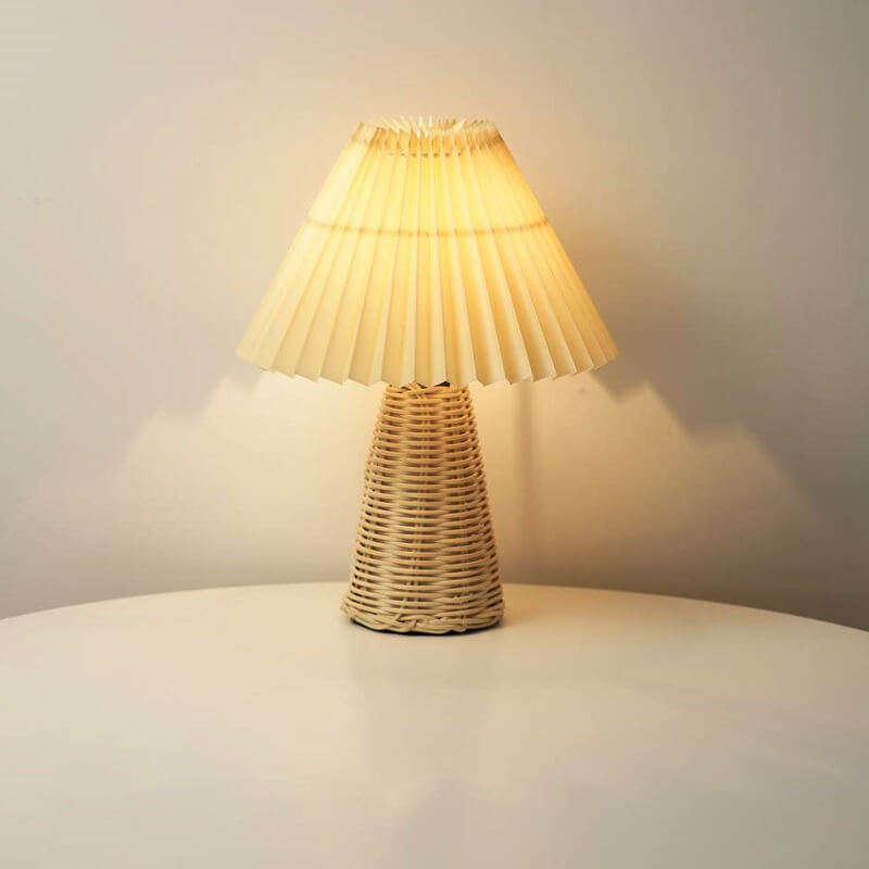 Lumio rattan tafellamp