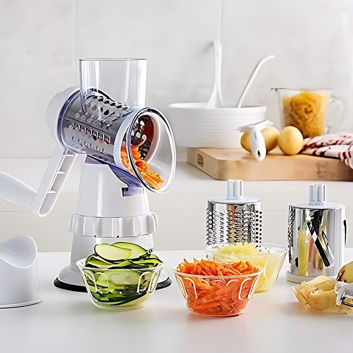 SliceMate Pro multifunctionele groentesnijder