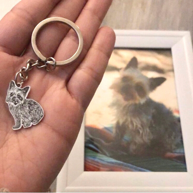SoulKey gepersonaliseerde fotosleutelhanger
