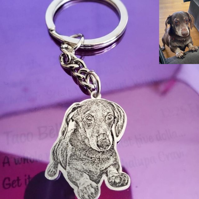 SoulKey gepersonaliseerde fotosleutelhanger