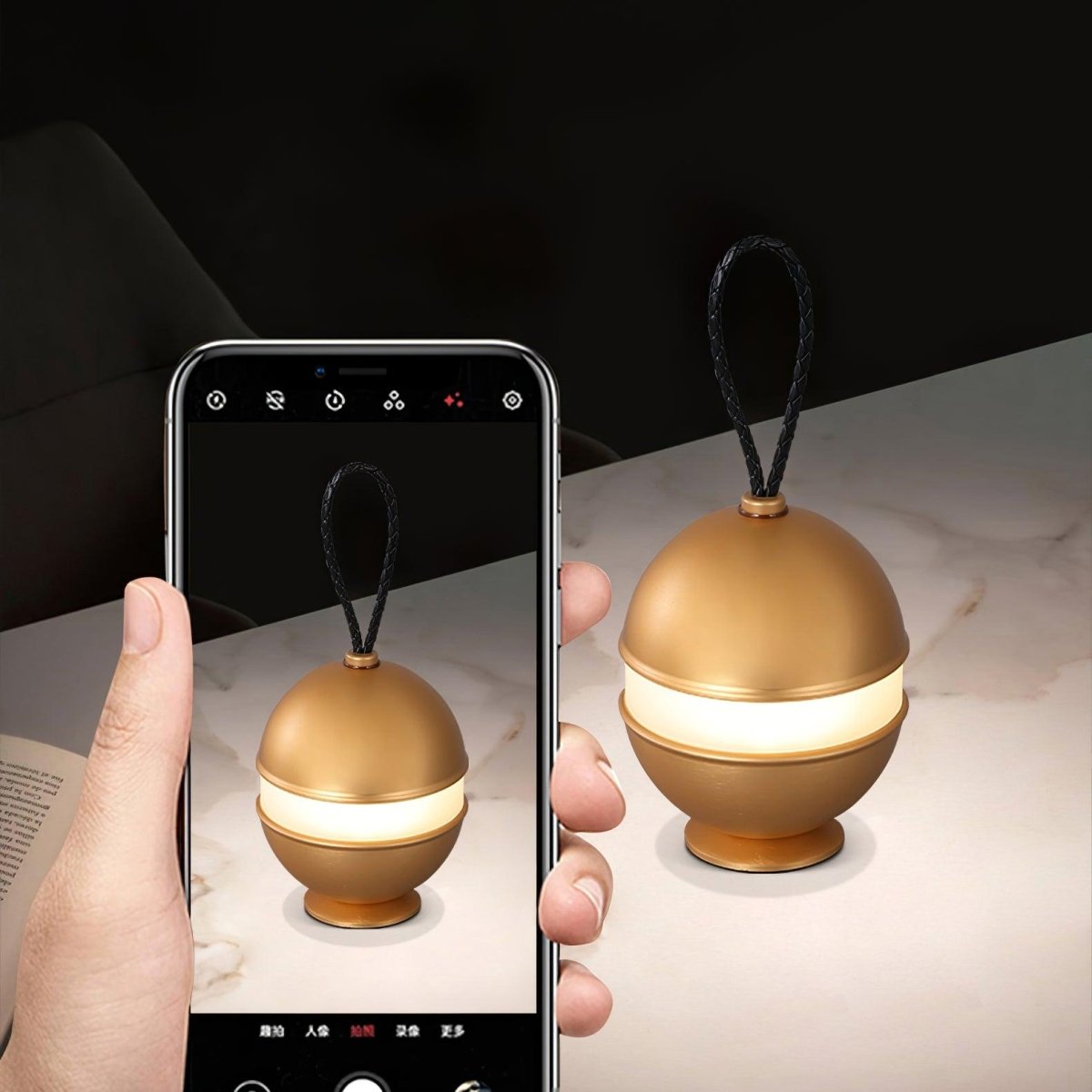 PERLORA draadloze touch tafellamp