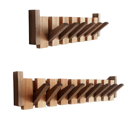 Houten Pianovormige Wandkapstok