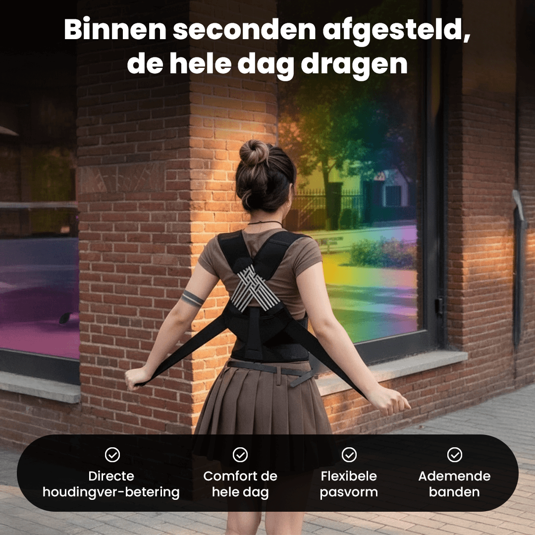 PostureMate rug- en schouderondersteuning