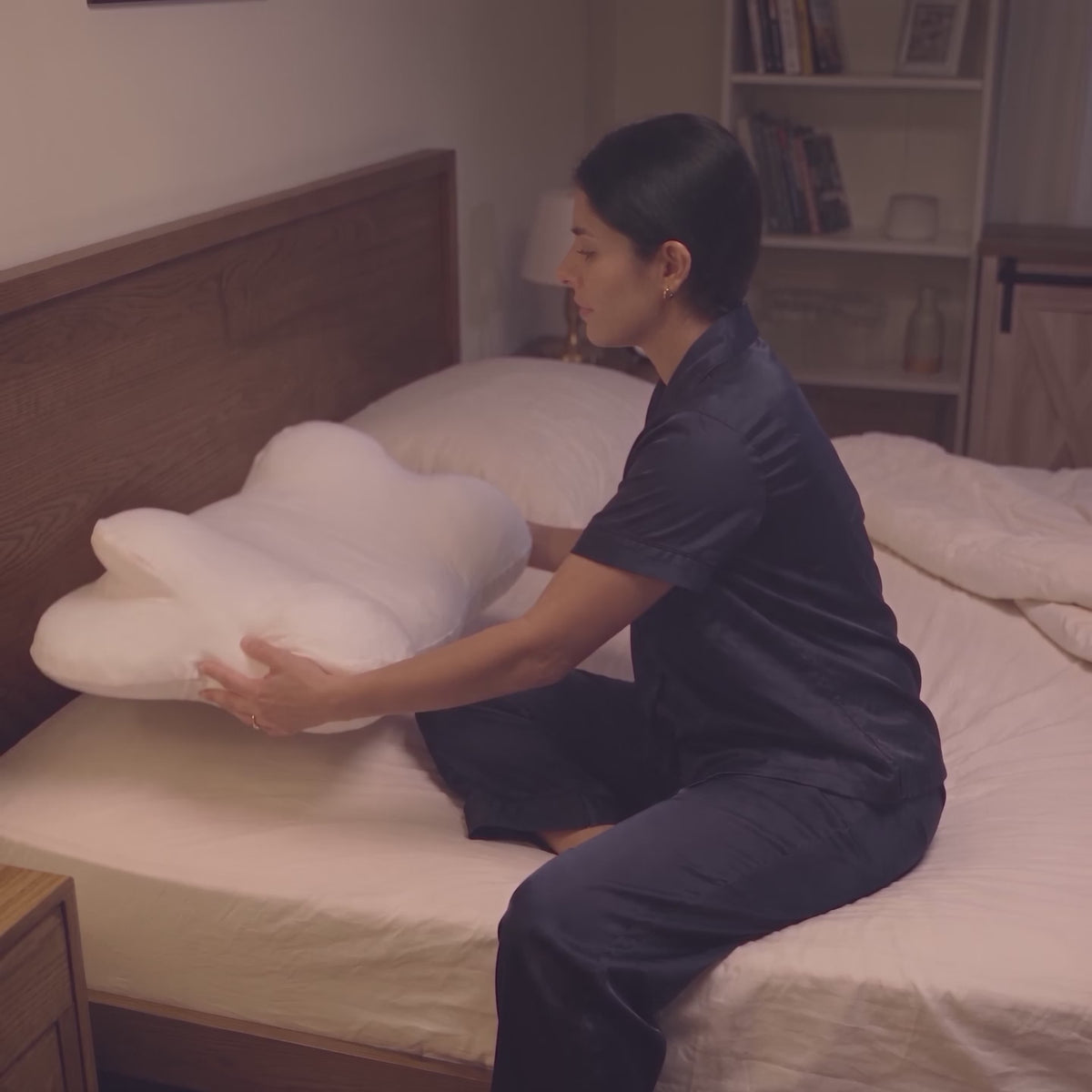 CloudNest ergonomisch hoofdkussen
