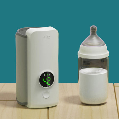 Draagbare oplaadbare flessenwarmer