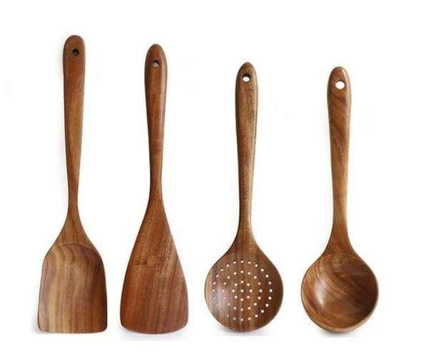 RustiCook natuurlijke houten keukenset