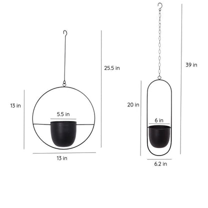 Lumio minimalistische hangende plantenhouder
