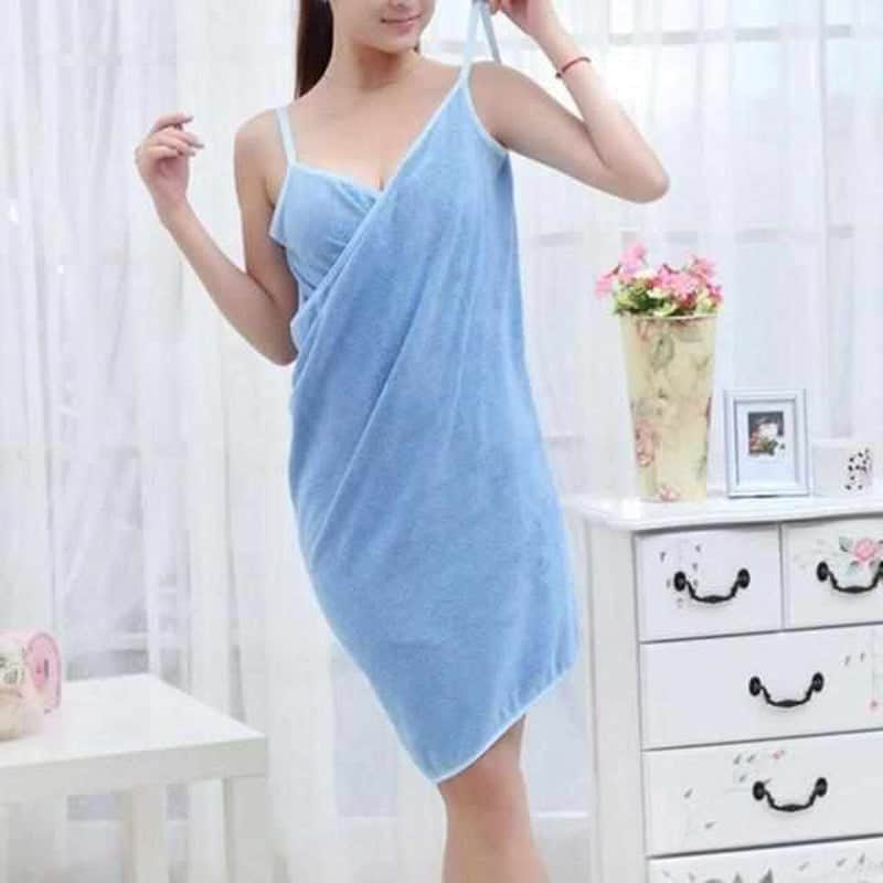 V-Towel draagbare handdoek jurk