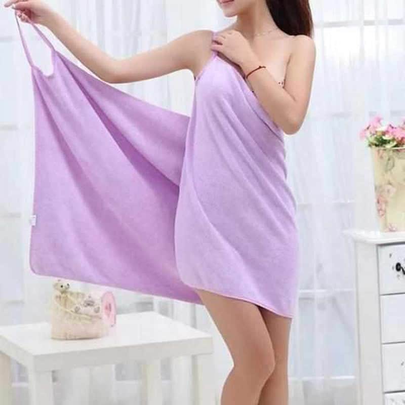 V-Towel draagbare handdoek jurk