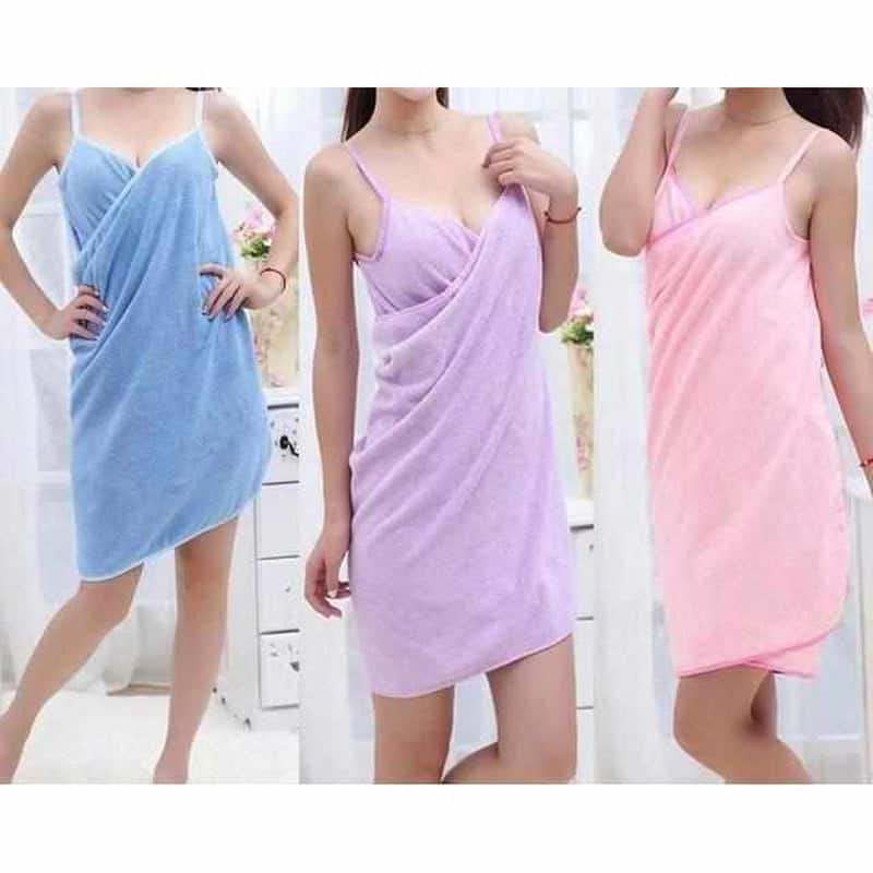 V-Towel draagbare handdoek jurk